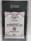 Christopher Morel 2023 Bowman Sterling Rose Gold Auto #15/15 SGC 9.5 Auto 10