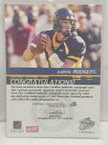 Aaron Rodgers 2005 Press Pass Silver Auto #77/200