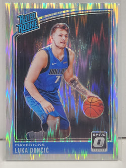 Luka Doncic 2018 Donruss Optic Rookie #177 Shock