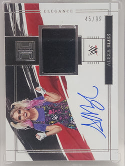 Alexa Bliss 2023 Panini Impeccable Elegance Auto #45/99