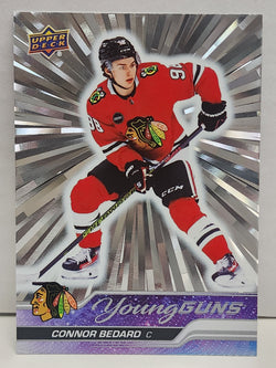 Connor Bedard 2023 Upper Deck Young Guns Silver Outburst #451