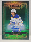 Owen Power 2022 Upper Deck Stature Rookie Auto #15/20