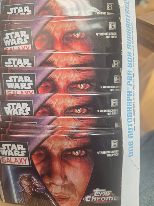 2021 Topps Star Wars Chrome Galaxy Hobby Pack