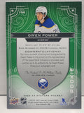 Owen Power 2022 Upper Deck Stature Rookie Auto #15/20