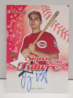 Joey Votto 2004 Bowman Stars of the Future Autograph