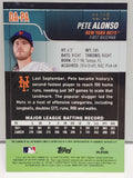 Pete Alonso 2022 Topps Stadium Club Chrome Orange Refractor Autograph #21/25