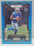 Anthony Richardson 2023 Panini Prizm #343 Rookie Blue Wave #79/199