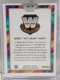 Bret Hit Man Hart 2024 Prizm WWE Color Blast