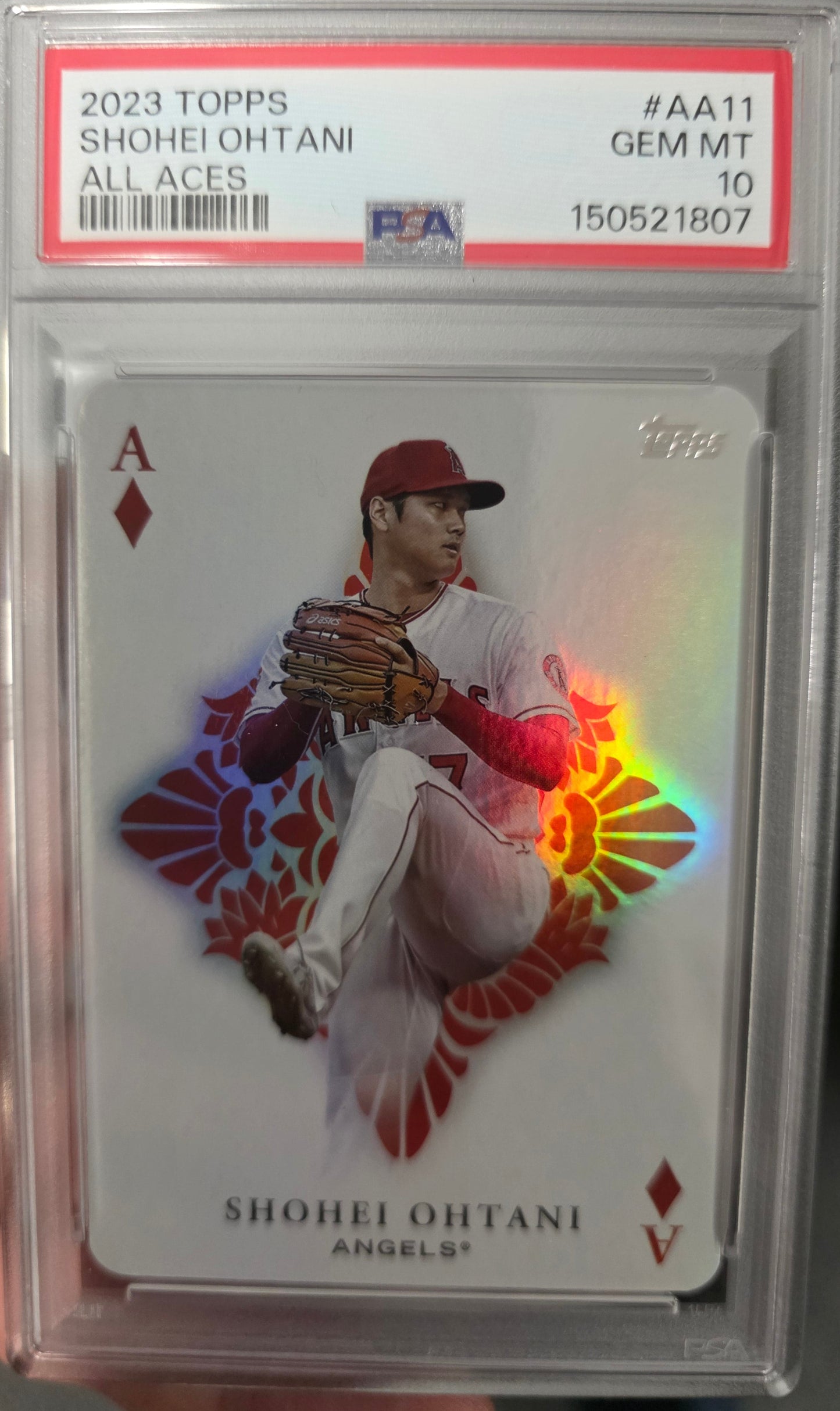 Shohei Ohtani 2023 Topps All Aces PSA 10 Gem Mint 1807