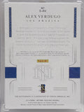 Alex Verdugo 2019 Panini Natioanl Treasures Platinum Signatures #1/1