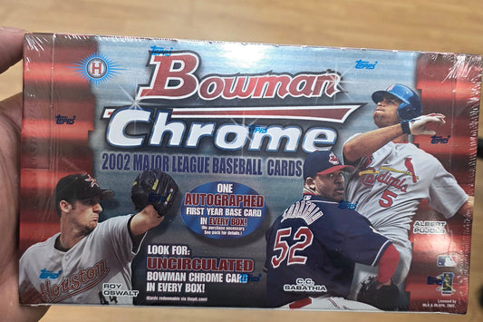 2002 Bowman Chrome Baseball Hobby Box