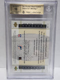 Dan Marino 2004 Upper Deck Legends Immortal Inscriptions Auto #20/45 BGS 9.5 Auto 10