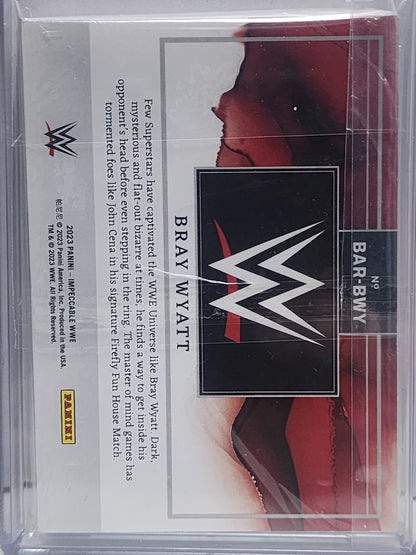 Bray Wyatt 2023 Panini Immaculate Silver Bar #14/35