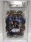 Justin Fields 2021 Panini Select Zebra Die-Cut BGS 8.5