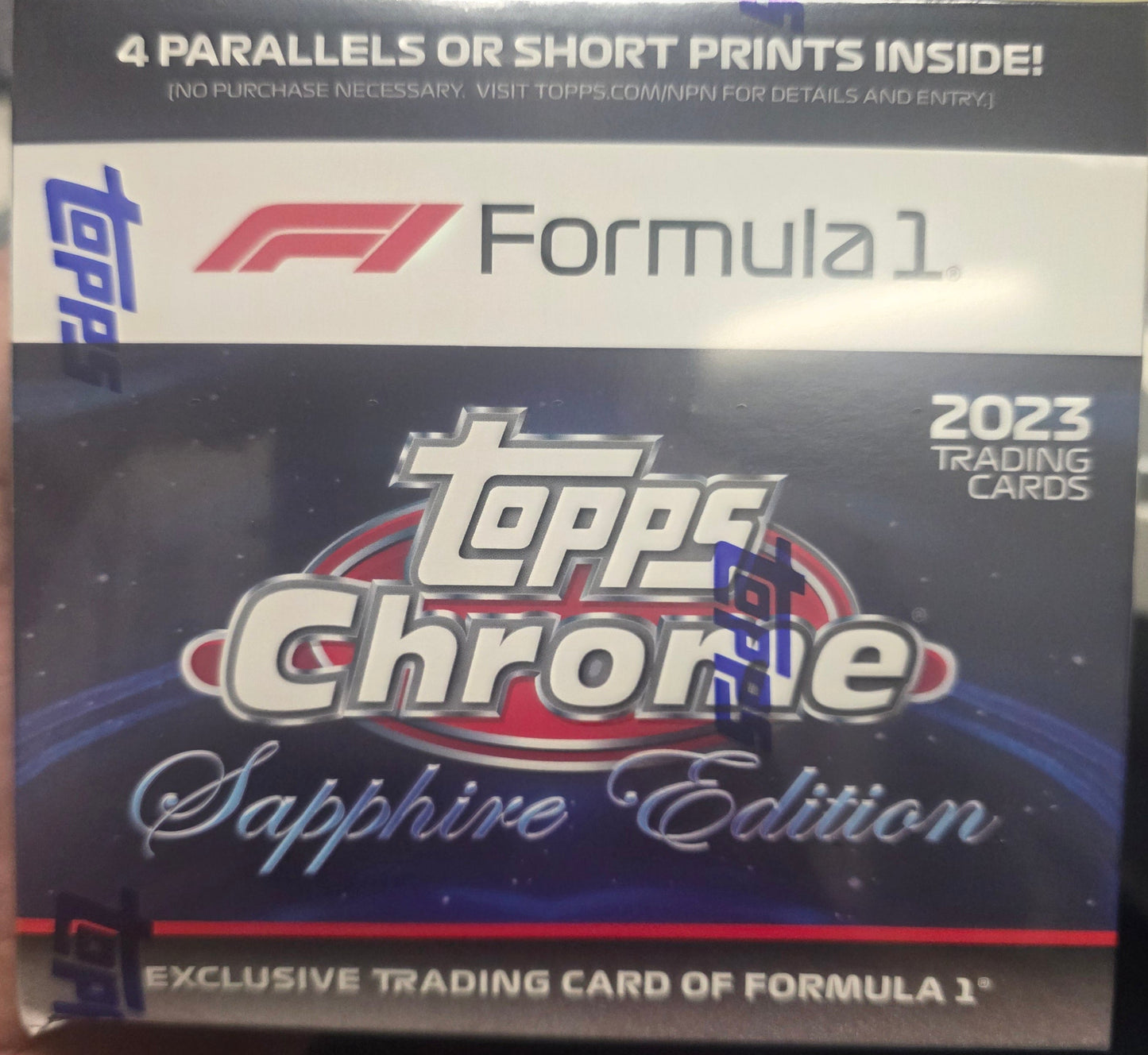 2023 Topps Chrome F1 Sapphire Hobby Box