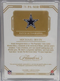 Michael Irvin 2023 Panini Flawless Patch Auto #14/25