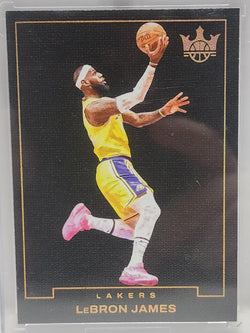 Lebron James 2023 Panini Court Kings Blank Slate Case Hit SSP