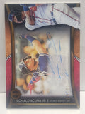 Ronald Acuna Jr. 2020 Topps Tribute Franchise Best Red Auto #10/10