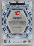 Dustin Wolf 2023 Upper Deck Black Diamond Sparkling Scripts Auto #9/10