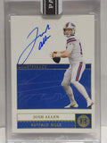 Josh Allen 2021 Panini Encased Auto 2024 Black Box 1/1