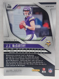 JJ McCarthy 2024 Panini Prizm #400 Rookie Orange Prizm #213/249