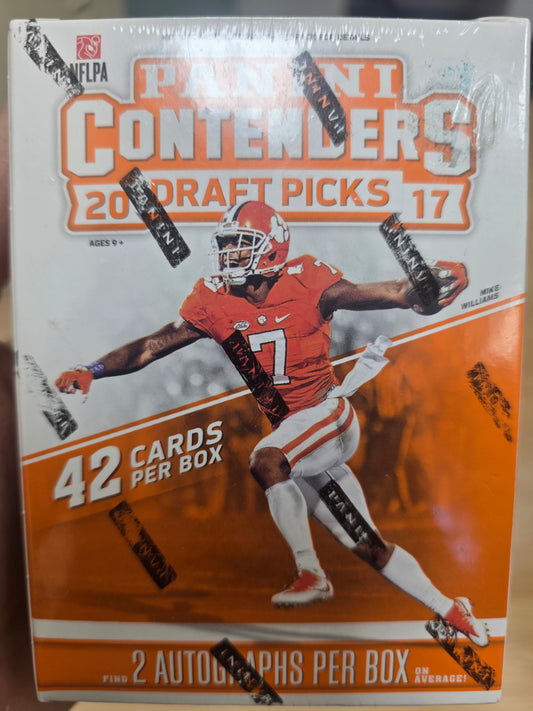 2017 Panini Contenders Draft Picks Football Blaster Box