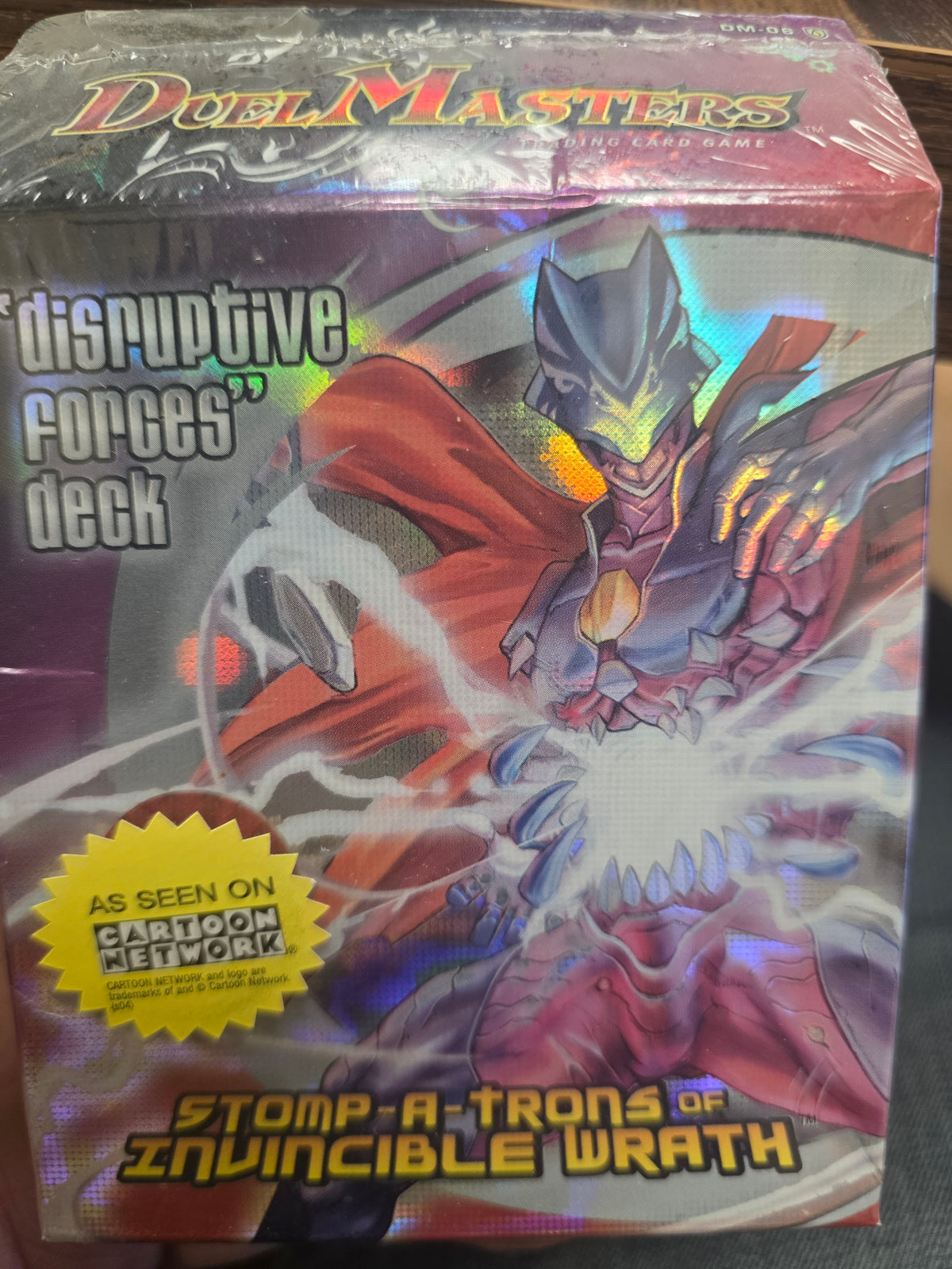 Duel Masters Stomp-A-Trons of Invincible Wrath Disruptive Forces Theme Deck
