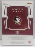 Scottie Barnes 2021 Panini National Treasures Collegiate Rookie Patch Auto #33/35