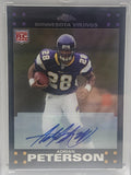 Adrian Peterson 2007 Topps Chrome Autographed Rookie