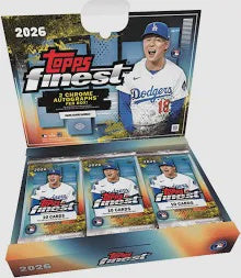 2026 Topps Finest Baseball Hobby Box