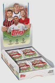 2024-25 Topps UEFA Club Competitions Soccer Hobby Box