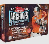 2025 Topps Archives Signature Series Active Player Edition Baseball Hobby Box