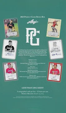 2023 Leaf Perfect Game Baseball Bonus Box