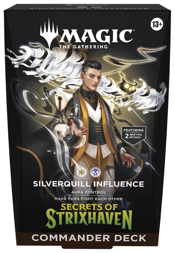 Magic The Gathering Secrets of Strixhaven Commander Deck: Silverquill Unlimited