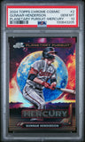 Gunnar Henderson 2024 Topps Chrome Cosmic Planet Mercury PSA 10 Gem Mint