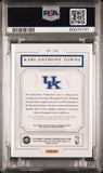 Karl-Anthony Towns 2015 Panini National Treasures Collegiate Jersey Auto #48/99 PSA 10 Gem Mint