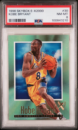 Kobe Bryant 1996 Skybox E-X2000 RC #30 PSA 8 Nm-Mint 3210