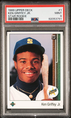 Ken Griffey Jr. 1989 Upper Deck #1 PSA 9 Mint 3791