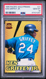 Ken Griffey Jr. 1995 Pacific Gold Prizms #21 PSA 10 Gem Mint