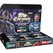 2025 Topps Marvel Studios Chrome Hobby Box