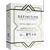 2025 Topps Definitive Baseball Hobby Box - 2 Box Case