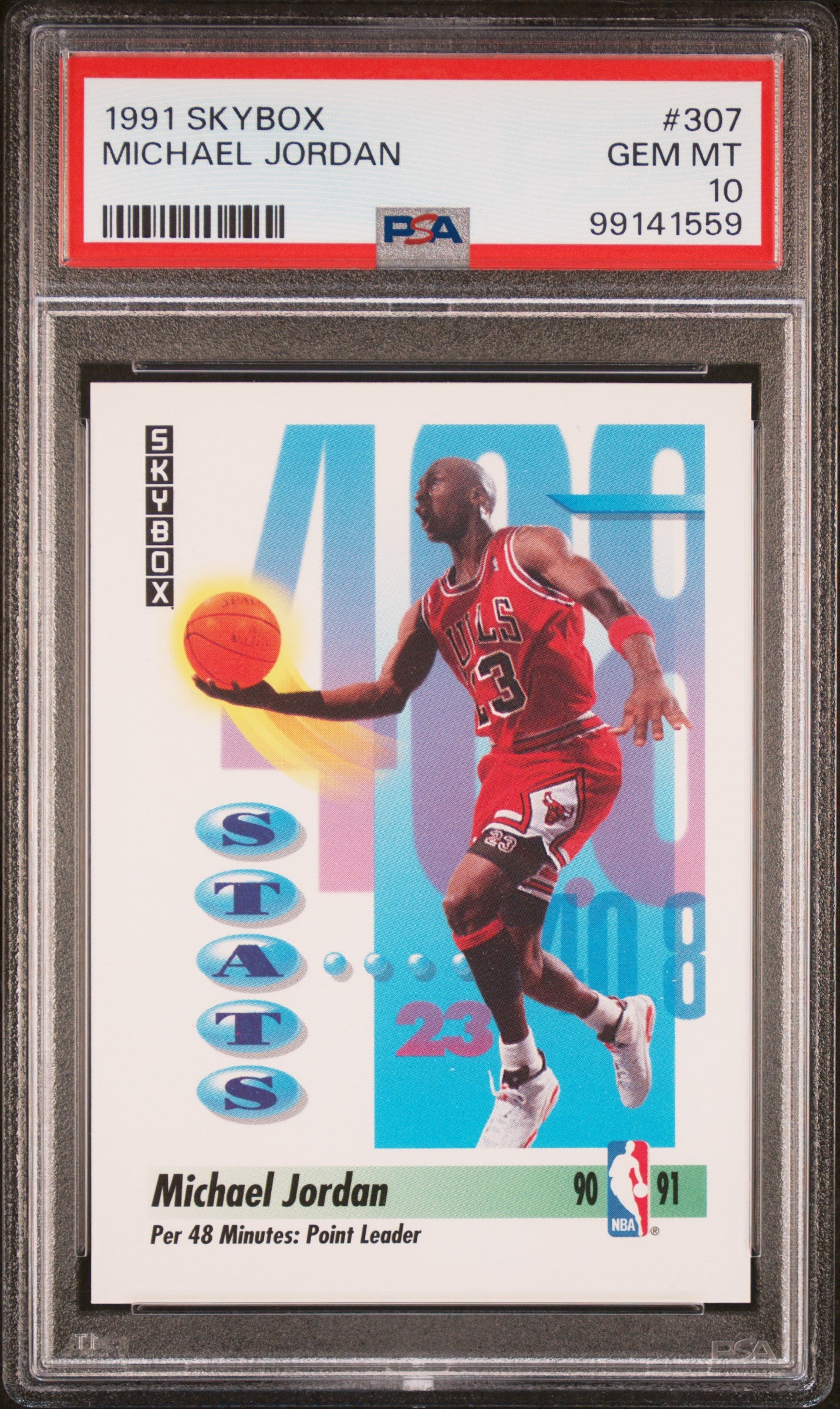 Michael Jordan 1991 Skybox #307 PSA 10 Gem Mint 1559