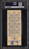 1991 World Series Game 7 Ticket Stub PSA 5 Ex