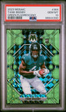 Tank Bigsby 2023 Panini Mosaic #364 Green Fluorescent #2/10 PSA 10 Gem Mint