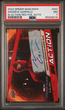 Andrew Garfield 2023 Spider-Man No Way Home Red Foil Auto PSA 7 Auto 10