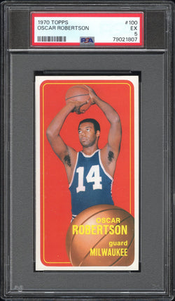 Oscar Robertson 1970 Topps #100 PSA 5 EX