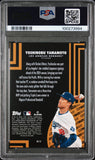 Yoshinobu Yamamoto 2024 Topps Update Black Gold Gold #44/75 PSA 9 Mint