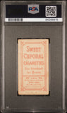 Happy Smith 1909-11 T206 Sweet Caporal 350-460/30 Brooklyn PSA 1 Poor