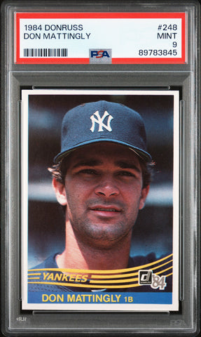 Don Mattingly 1984 Donruss #248 PSA 9 Mint