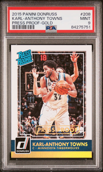 2020-21 Panini Illusions Karl-Anthony buying Towns CSG 9 Mint